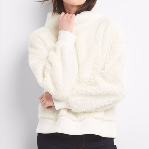 gap fleece turtleneck